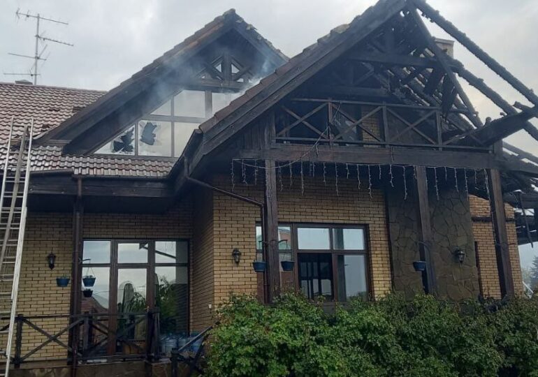 В Самаре произошел крупный пожар