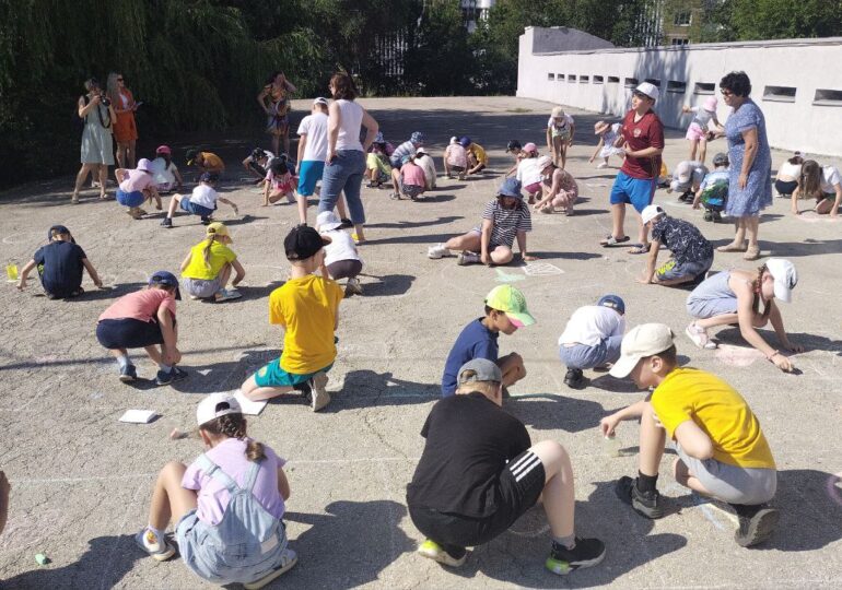 В самарском летнем лагере дневного пребывания прошел конкурс «Мы за здоровые краски жизни»