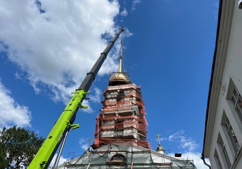В Самаре реставрируют Спасо-Вознесенский собор