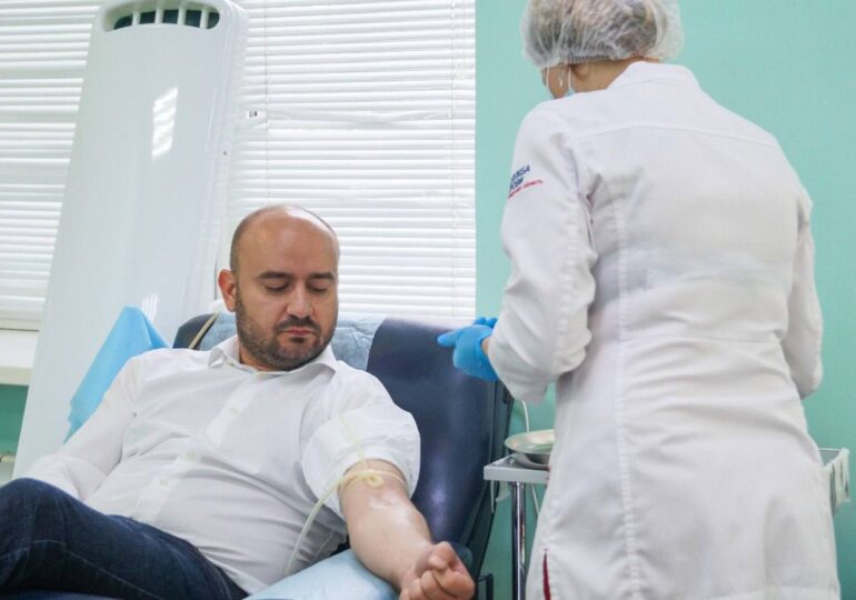 Вячеслав Федорищев вступил в регистр доноров костного мозга