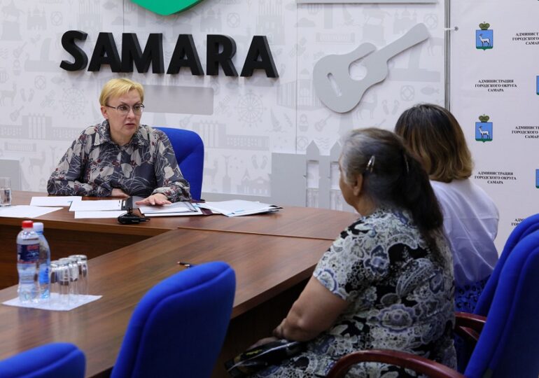 Глава Самары Елена Лапушкина провела личный прием граждан