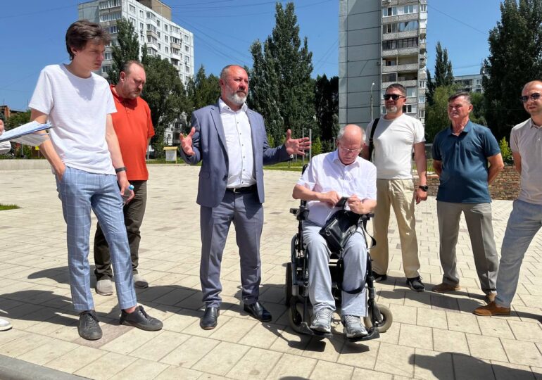 В Самаре состоялось совместное выездное мероприятие по вопросу: «О доступности общественных пространств Самары для маломобильных граждан»