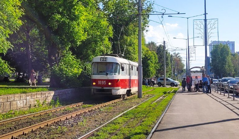 В Самаре трамваи маршрутов №21, 22, 24 и 25 проследуют по временной схеме