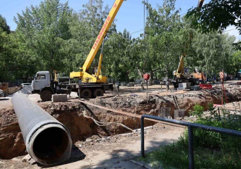 В Самаре при подготовке к отопсезону переложили почти 10 км теплосетей