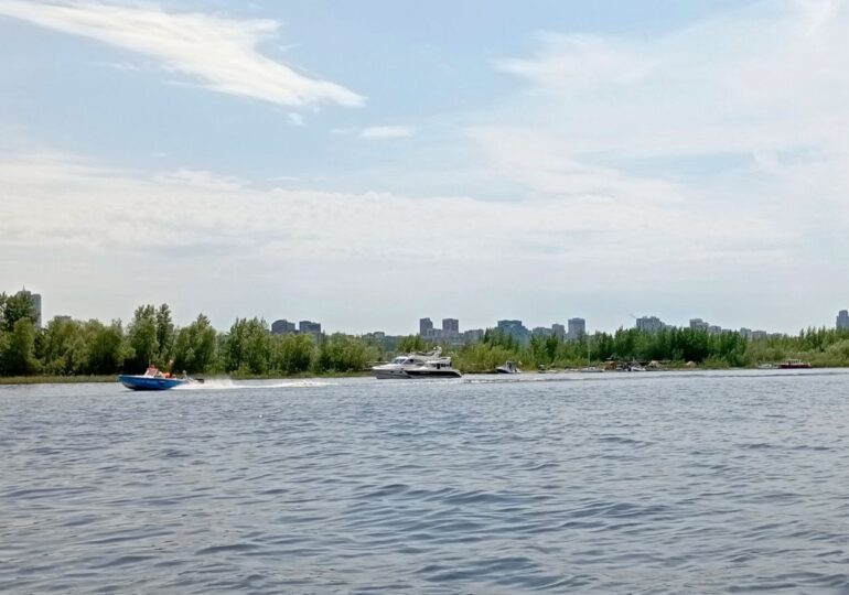 Стало известно, насколько прогрелась Волга в районе Самары
