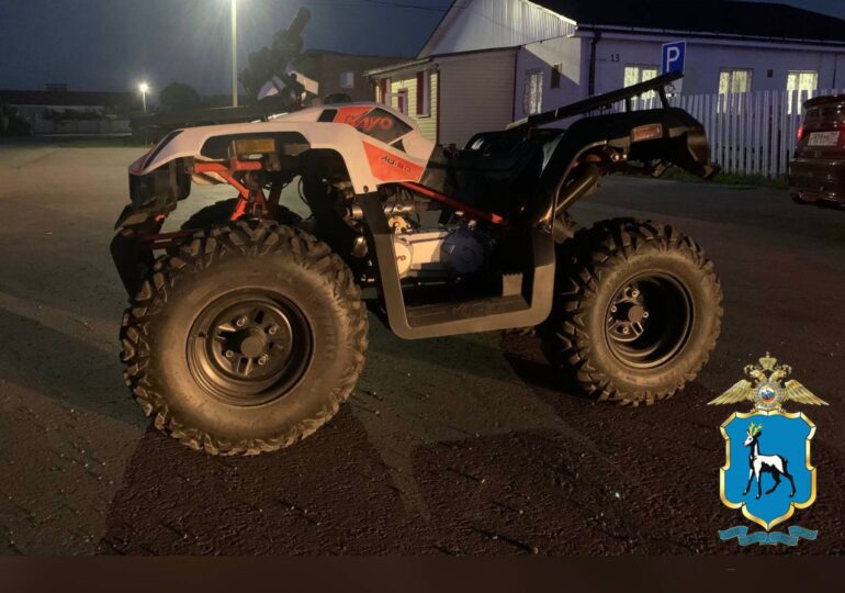 В Самарской области погибла 20-летняя девушка, упав с квадроцикла