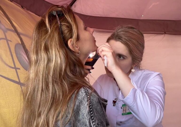 На самарской набережной состоялась акция по профилактике и ранней диагностике новообразований кожи