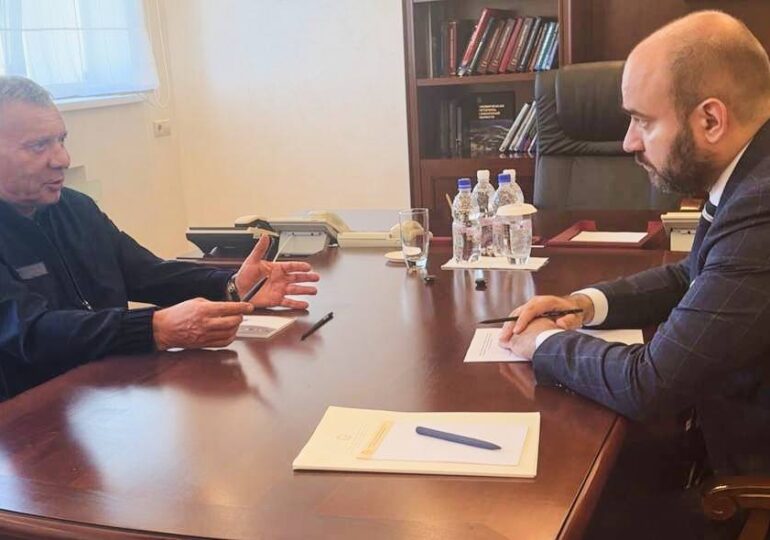Глава региона Вячеслав Федорищев встретился с директором госкорпорации «Роскосмос» Юрием Борисовым