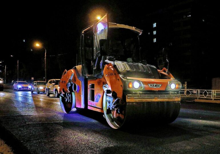 В Самаре обновляют дорожное покрытие на улице Георгия Димитрова