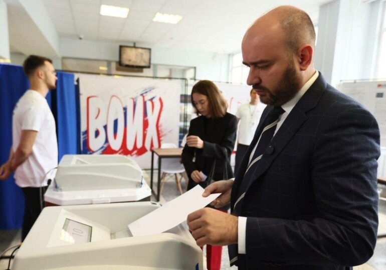 Вячеслав Федорищев проголосовал на выборах губернатора Самарской области