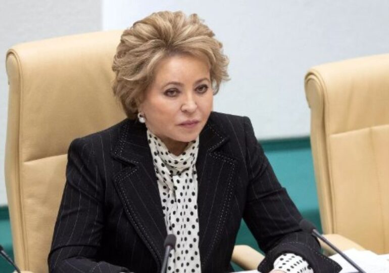 Валентина Матвиенко вновь стала председателем Совета Федерации