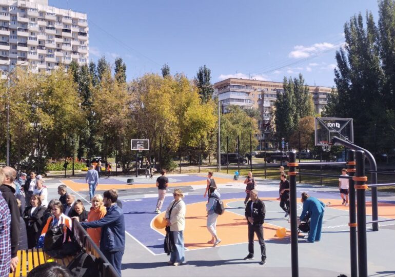 В мэрии Самары прокомментировали сообщения о замечаниях ОНФ в отношении новой баскетбольной площадки