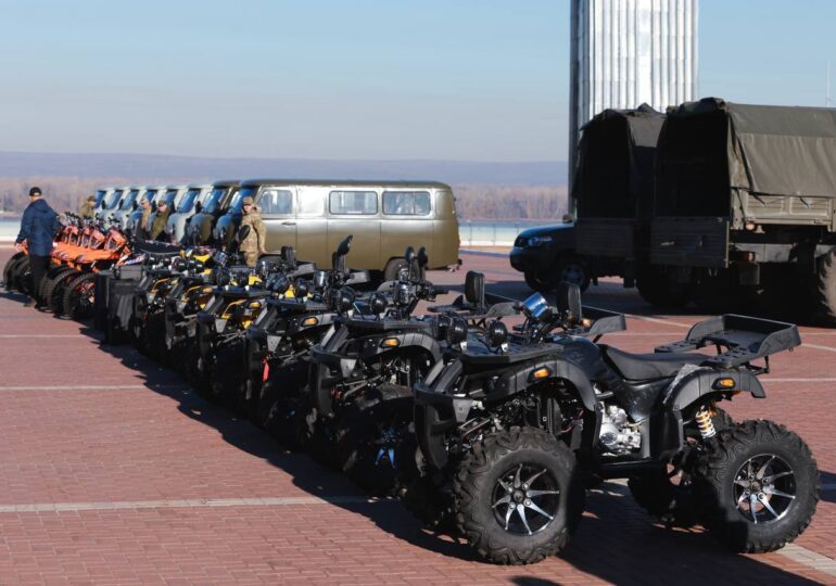 Вячеслав Федорищев передал от Самарской области крупнейшую партию военной помощи в зону СВО