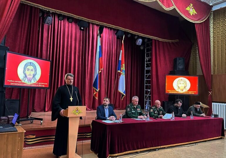 В Самаре стартовали учебно-методическое сборы с помощниками командиров по работе с верующими военнослужащими