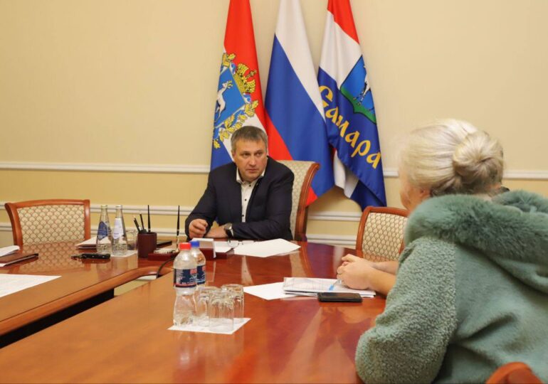 Иван Носков провел личный прием самарцев