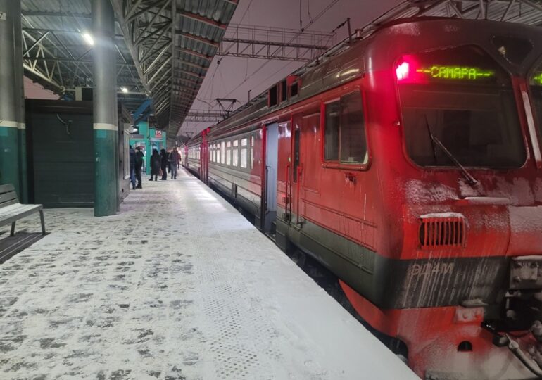 В Самаре с 15 декабря изменят посадку на скоростную электричку «Ласточка»