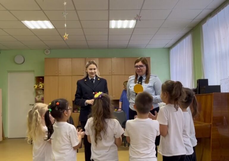 В Самаре выездная «Лаборатория безопасности» посетила детский сад №296