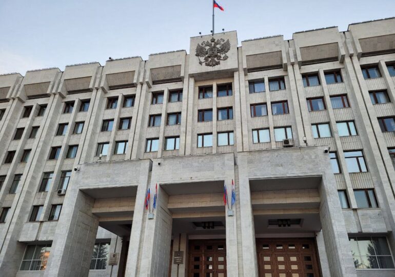 В Самаре в здании регионального правительства сработала система пожарной сигнализации