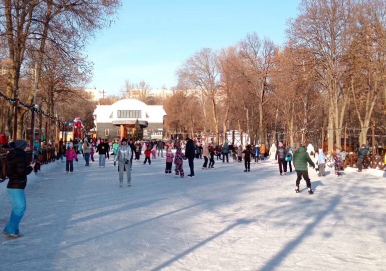 Самарские катки восстанавливают после дождей 