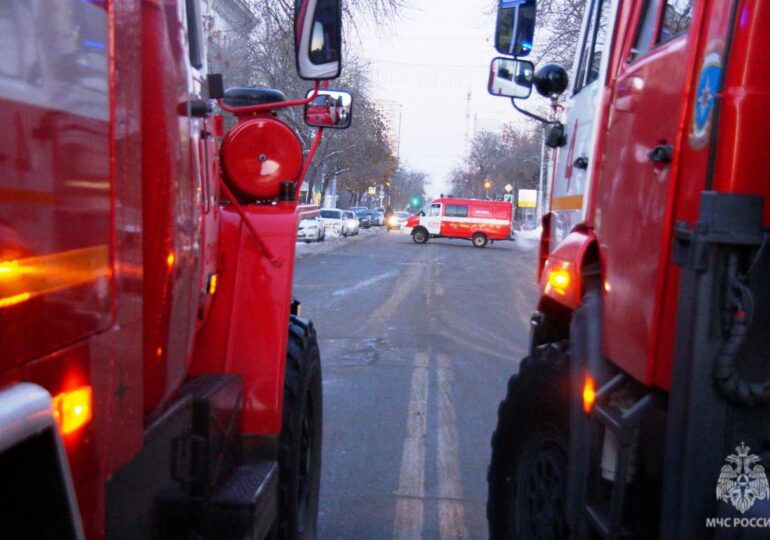 В одном из супермаркетов Тольятти потушили пожар