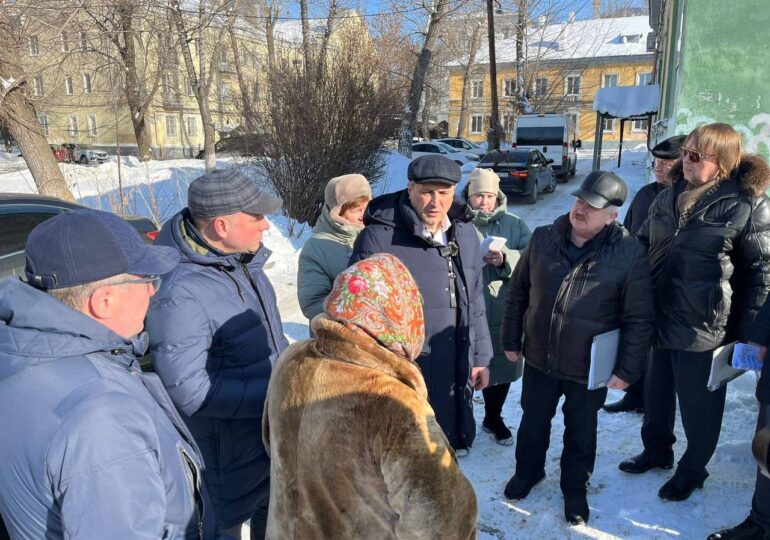 Иван Носков продолжает объезд Ленинского района