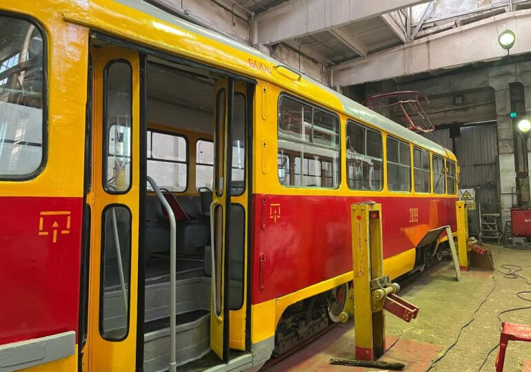 В Самаре на выставке в честь 110-летия городского трамвая представят состав «Татра Т3»