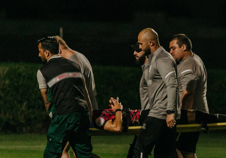 Защитник «Акрона» Родриго Эсковаль получил травму носа в матче с «Ростовом»