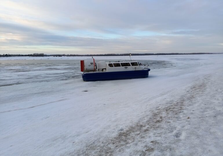 Движение судов на воздушной подушке по маршруту «Самара — Рождествено» временно приостановили
