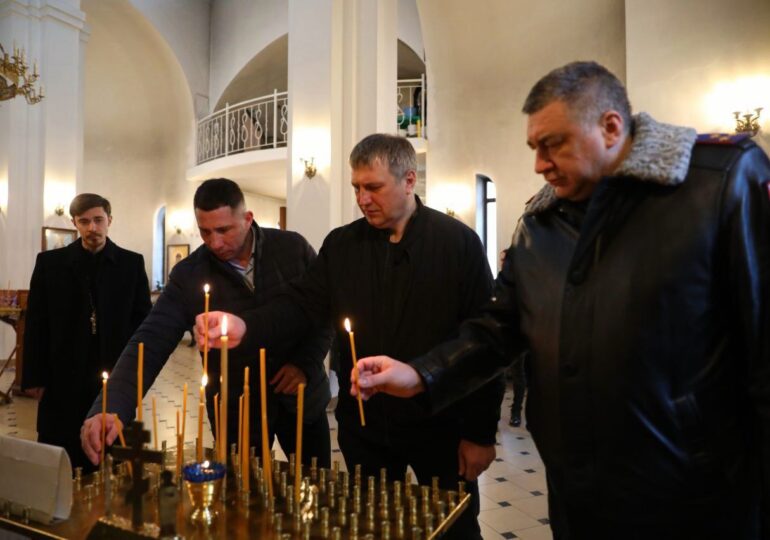 Глава Самары Иван Носков почтил память жертв трагедии в «Крокусе»