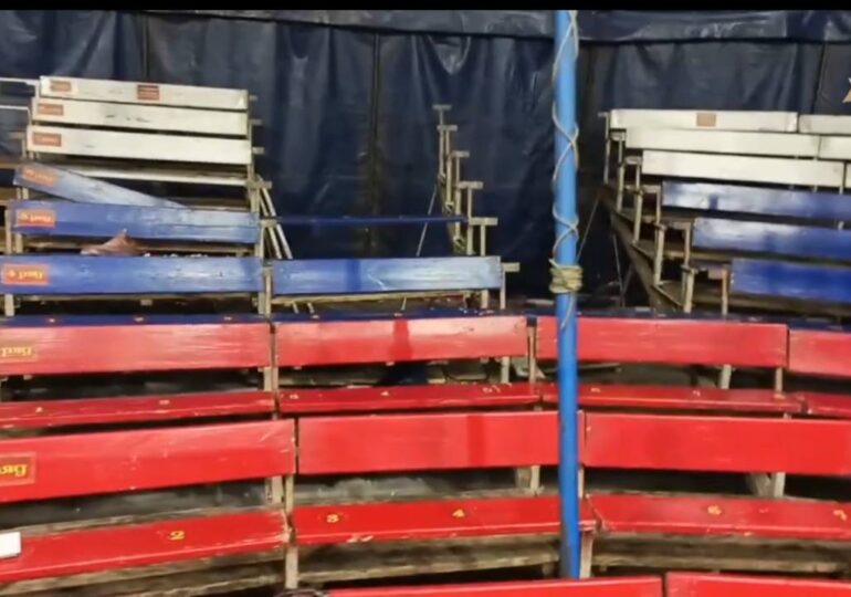 В цирке под Самарой во время представления обрушилась часть трибун