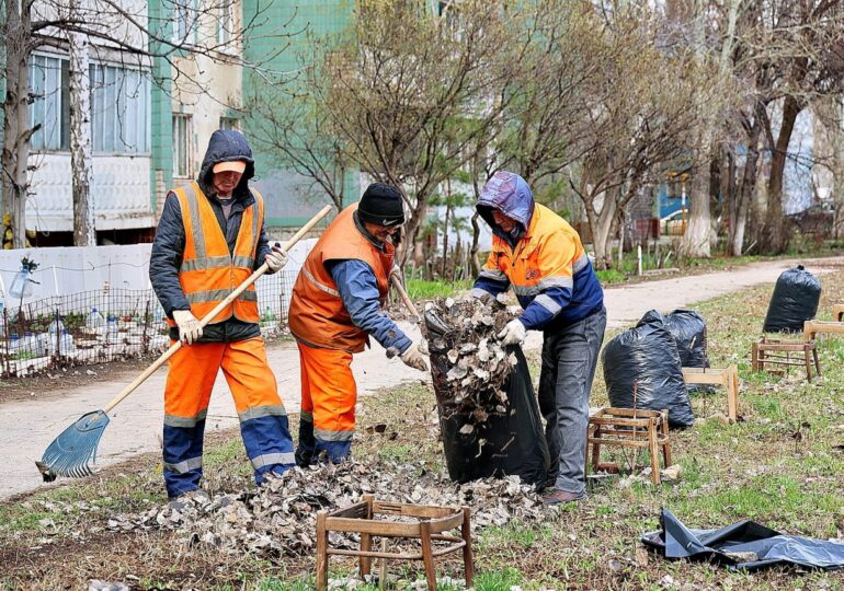 В Самаре в ходе генеральной уборки очистили более 16,5 млн кв. м территорий