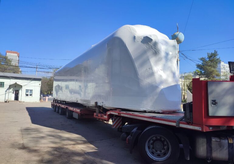 В Самару прибыло еще три трамвая «Львенок»