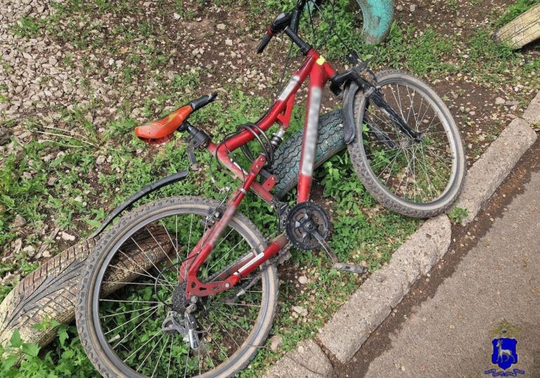 В Железнодорожном районе Самары сбили 11-летнего велосипедиста