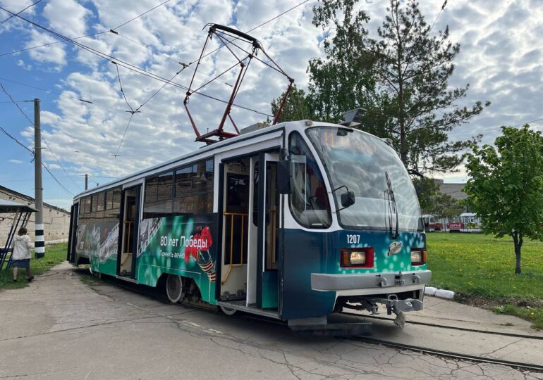 В Самаре будет курсировать стилизованный «Трамвай Победы»