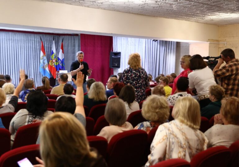 Иван Носков встретился с жителями Кировского района Самары