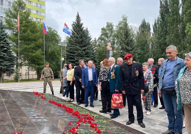 В Самаре прошло торжественное мероприятие, посвященное приближающемуся Дню ветеранов боевых действий