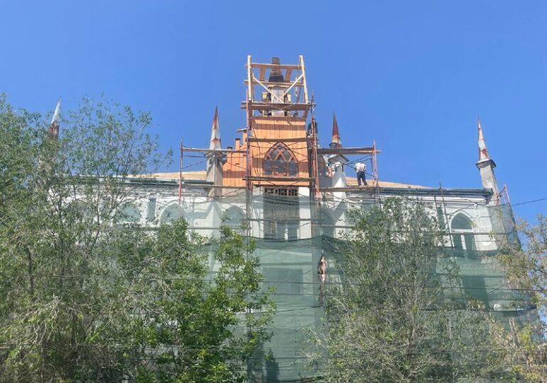 В Самаре реставрируют исторический дом улице на Алексея Толстого