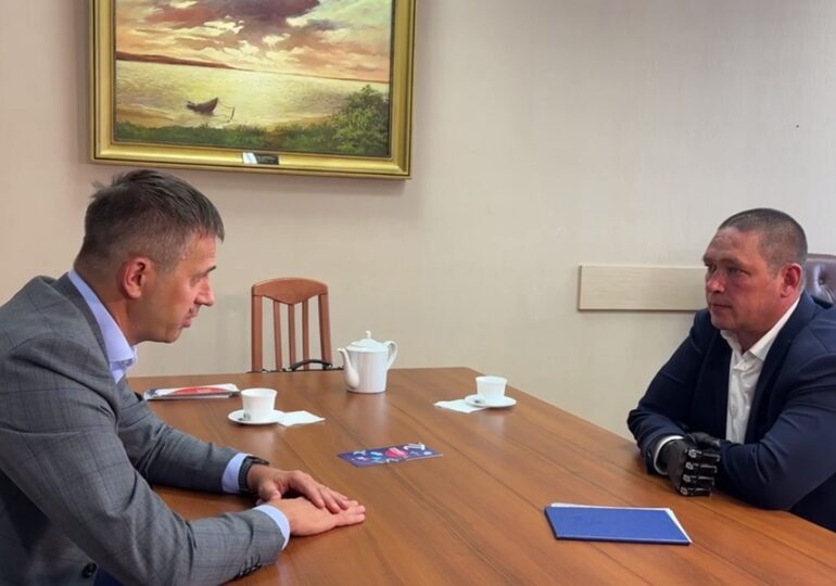 Ветеран СВО из Самары встретился с первым проректором СамГТУ