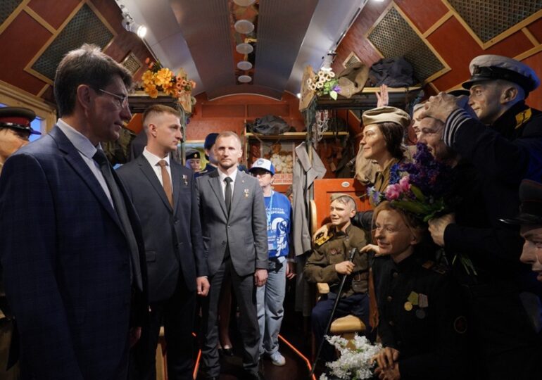 В Самару 23 июля прибыл «Поезд Победы»