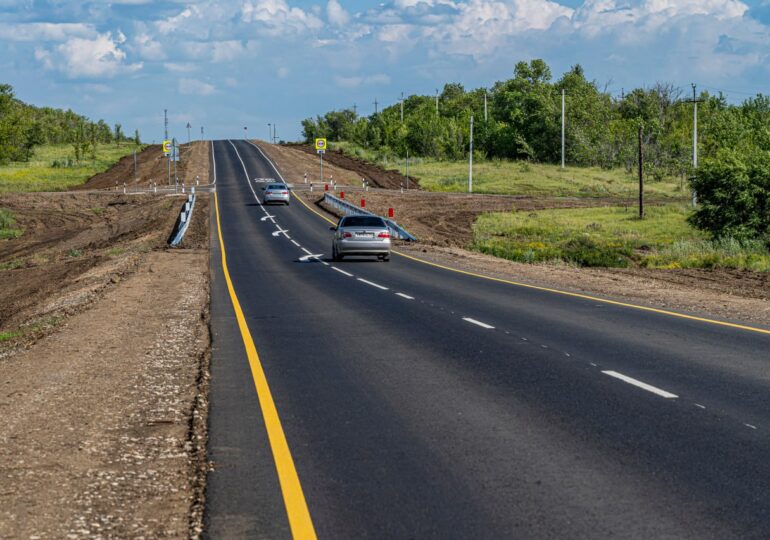В Самарской области отремонтировали участок региональной трассы протяженностью 17 км