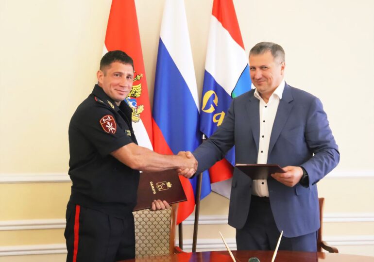 Администрация Самары и региональное Управление Росгвардии заключили соглашение о сотрудничестве