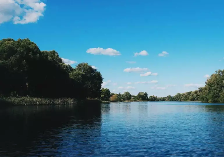 В Самаре на Волге столкнулись два гидроцикла