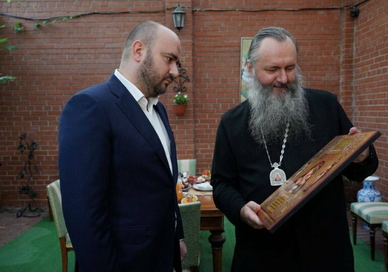 Губернатор Вячеслав Федорищев встретился с новым митрополитом Феодосием