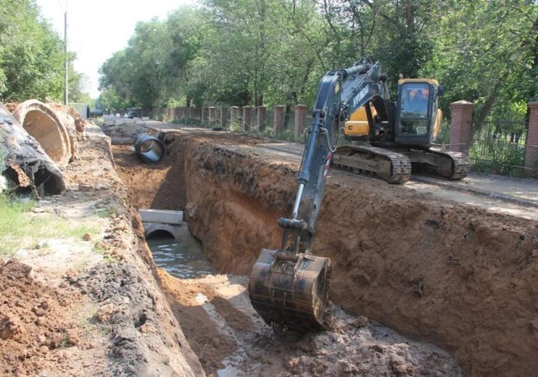 В Самаре ремонтируют Безымянский коллектор