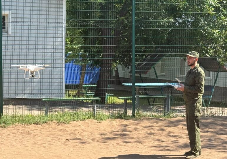 Воспитанники самарского лагеря «Авангард» освоили навыки использования квадрокоптера