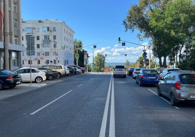 В Самаре завершили ремонт улиц Маяковского и Льва Толстого