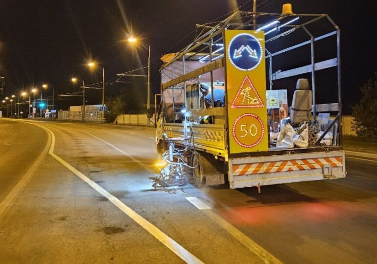 В Самаре изменили схему движения на Фрунзенском мосту