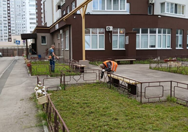 В Самаре продолжается покос травы