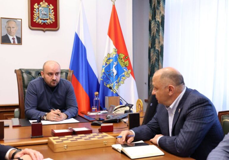 Губернатор Вячеслав Федорищев провел совещание по вопросу ликвидации последствий стихии в Хворостянском районе