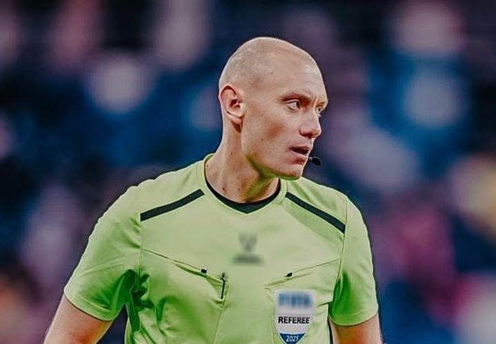 Матч между «Акроном» и «Рубином» рассудит Владимир Москалев